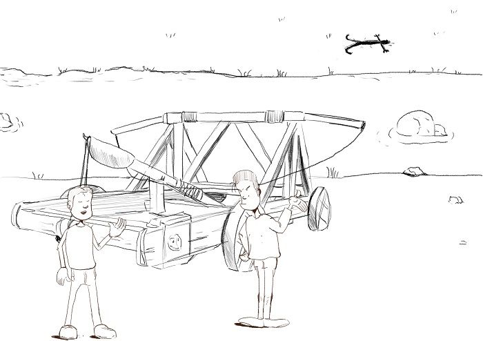 The guy who tried the catapult